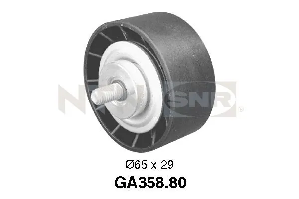 Deflection/Guide Pulley, V-ribbed belt GA358.80