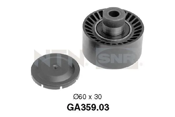 Deflection/Guide Pulley, V-ribbed belt GA359.03