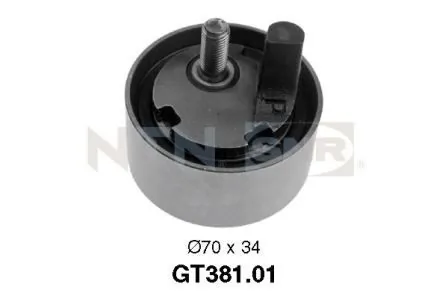 Tensioner Pulley, timing belt GT381.01