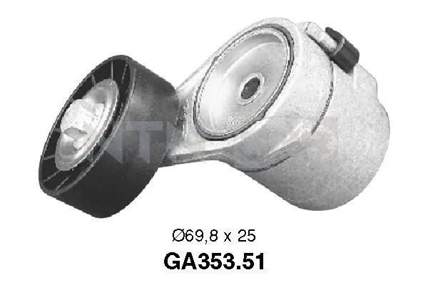 Tensioner Pulley, V-ribbed belt GA353.51