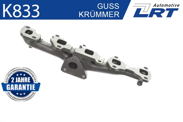 Manifold, exhaust system K833