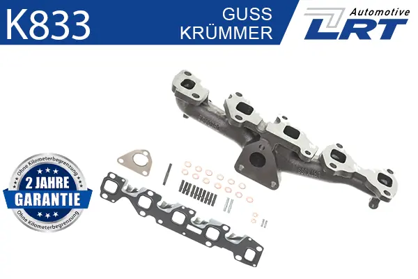 Manifold, exhaust system K833