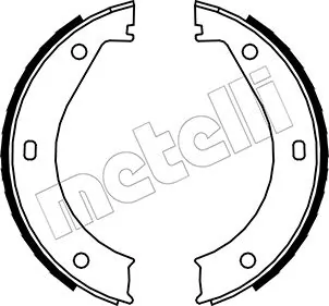 Brake Shoe Set, parking brake 53-0013