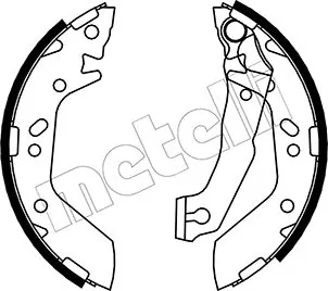 Brake Shoe Set 53-0170