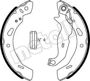 Brake Shoe Set 53-0490