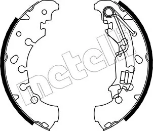 Brake Shoe Set 53-0092