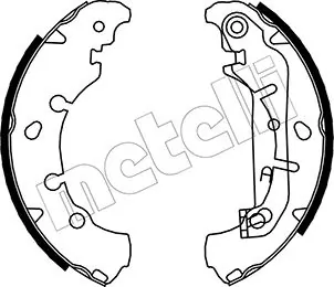 Brake Shoe Set 53-0136