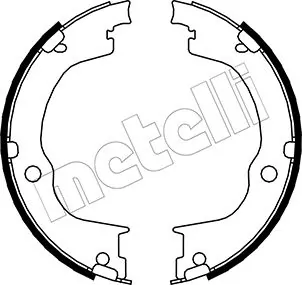 Brake Shoe Set, parking brake 53-0317
