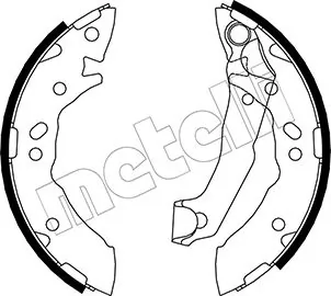 Brake Shoe Set 53-0168