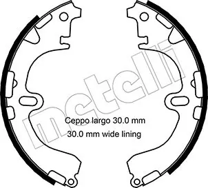 Brake Shoe Set 53-0422