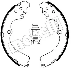 Brake Shoe Set 53-0383