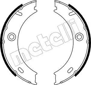 Brake Shoe Set, parking brake 53-0240