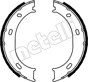 Brake Shoe Set, parking brake 53-0239