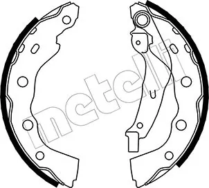 Brake Shoe Set 53-0259