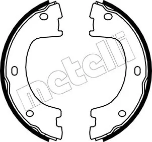 Brake Shoe Set, parking brake 53-0249