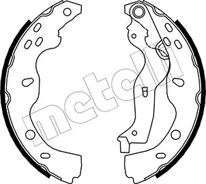Brake Shoe Set 53-0096