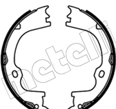 Brake Shoe Set, parking brake 53-0761