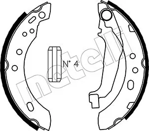 Brake Shoe Set 53-0284