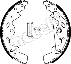 Brake Shoe Set 53-0370
