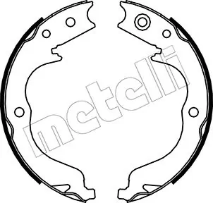 Brake Shoe Set, parking brake 53-0268