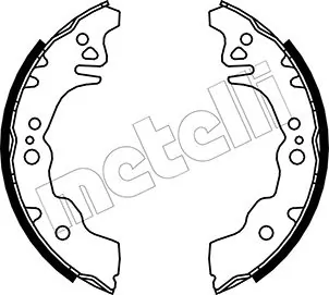 Brake Shoe Set 53-0043