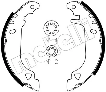 Brake Shoe Set 53-0066J