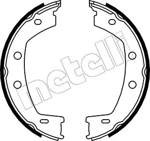 Brake Shoe Set, parking brake 53-0374