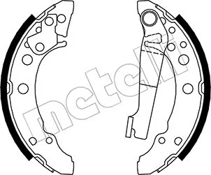 Brake Shoe Set 53-0465
