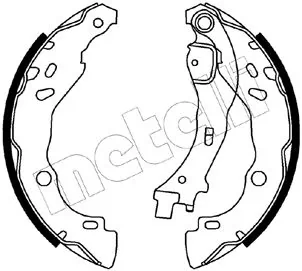 Brake Shoe Set 53-0085