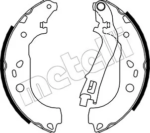 Brake Shoe Set 53-0088