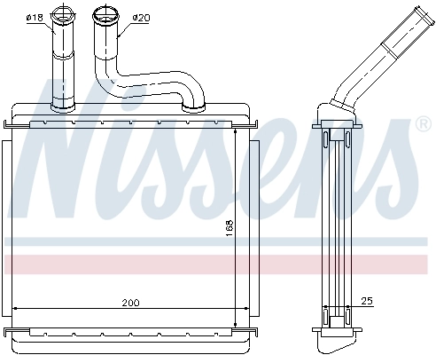 Heat Exchanger, interior heating 76507