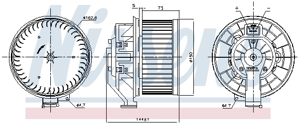 Interior Blower 87532