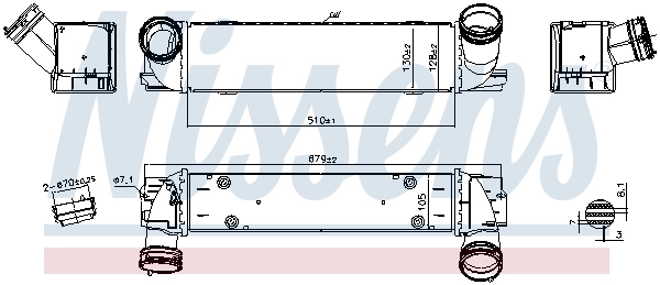 Charge Air Cooler 96336