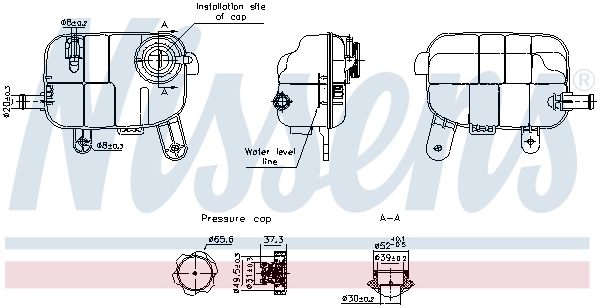 Expansion Tank, coolant 996378