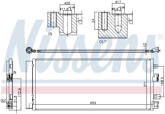 Condenser, air conditioning ** FIRST FIT ** 940568