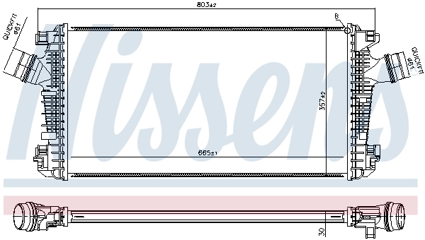 Charge Air Cooler 961543