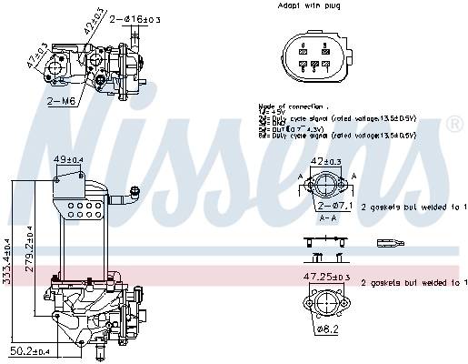 EGR Valve ** FIRST FIT ** 98359