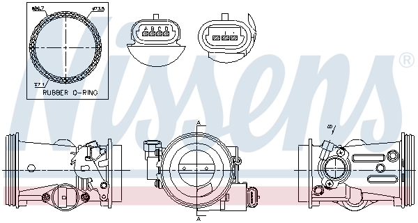 Throttle Body ** FIRST FIT ** 955102