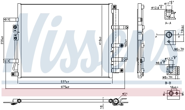 Condenser, air conditioning ** FIRST FIT ** 940832