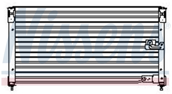 NISSENS 94076 Condenser, air conditioning