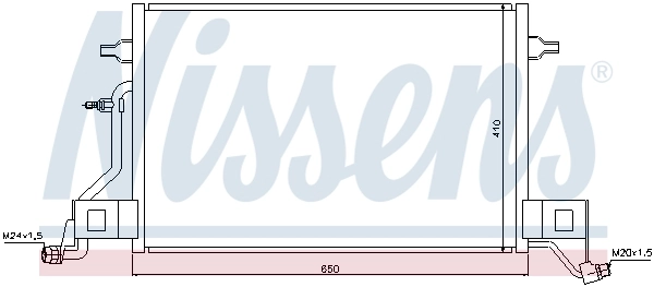 Condenser, air conditioning 940002
