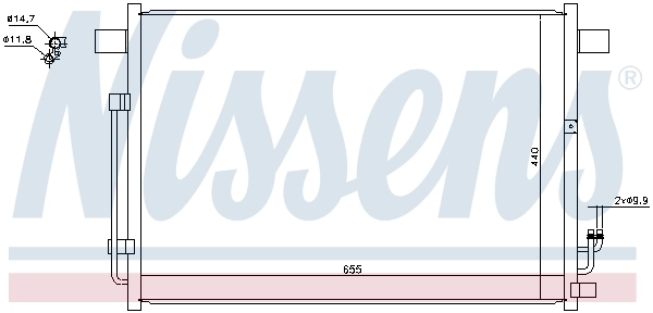 Condenser, air conditioning ** FIRST FIT ** 940403
