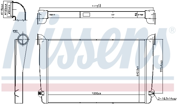Charge Air Cooler 97078