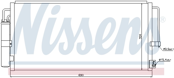 Condenser, air conditioning ** FIRST FIT ** 94884