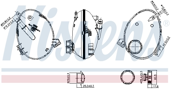 Expansion Tank, coolant 996409