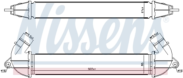 Charge Air Cooler 96736