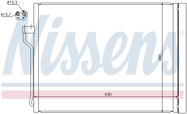 Condenser, air conditioning ** FIRST FIT ** 940288