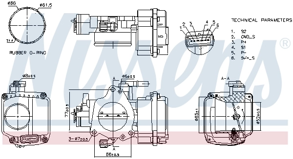 Throttle Body ** FIRST FIT ** 955126