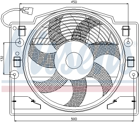 Fan, engine cooling 85420