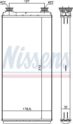 Heat Exchanger, interior heating 71891